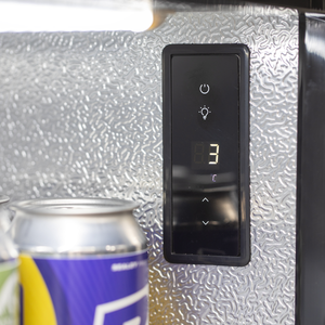 Baridi DH337 Back Bar Drinks Fridge/Cooler with Triple Sliding Door & Security Lock 307L - Black - additional view 4