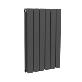 Baridi DH338 Horizontal Radiator Contemporary Double Flat Panel Design 420 x 600mm - Anthracite