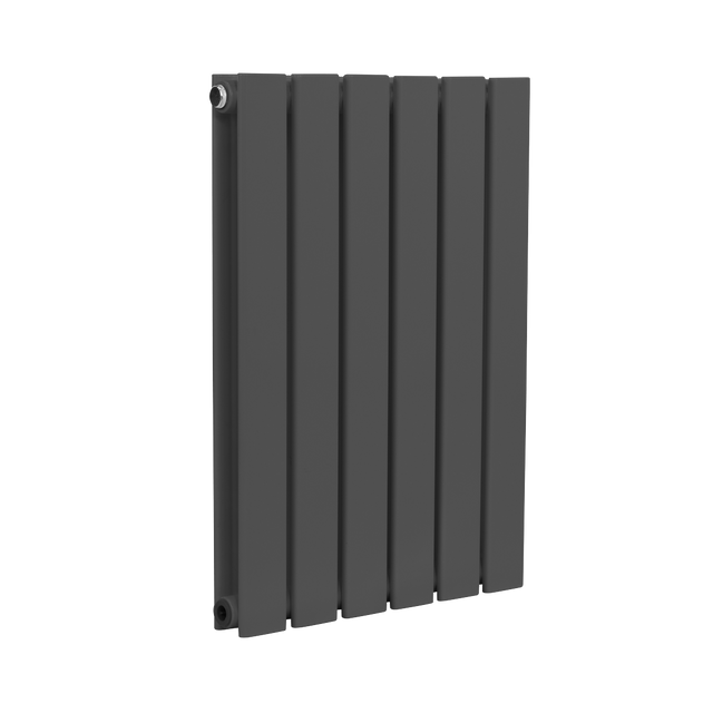 Baridi DH338 Horizontal Radiator Contemporary Double Flat Panel Design 420 x 600mm - Anthracite