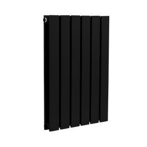Baridi DH343 Horizontal Radiator Contemporary Double Flat Panel Design 600 x 420mm - Black