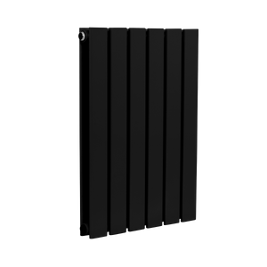 Baridi DH343 Horizontal Radiator Contemporary Double Flat Panel Design 600 x 420mm - Black