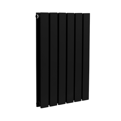 Baridi DH343 Horizontal Radiator Contemporary Double Flat Panel Design 600 x 420mm - Black