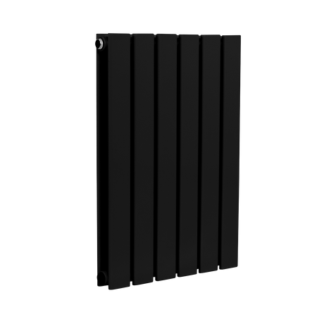 Baridi DH343 Horizontal Radiator Contemporary Double Flat Panel Design 600 x 420mm - Black