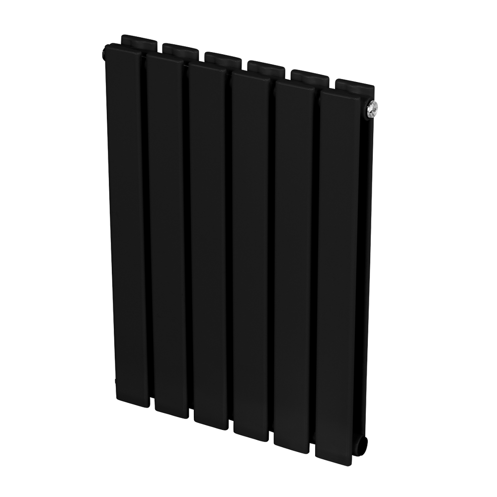 Baridi DH343 Horizontal Radiator Contemporary Double Flat Panel Design 600 x 420mm - Black - additional view 10
