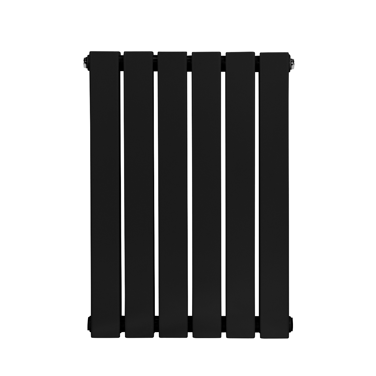 Baridi DH343 Horizontal Radiator Contemporary Double Flat Panel Design 600 x 420mm - Black - additional view 7