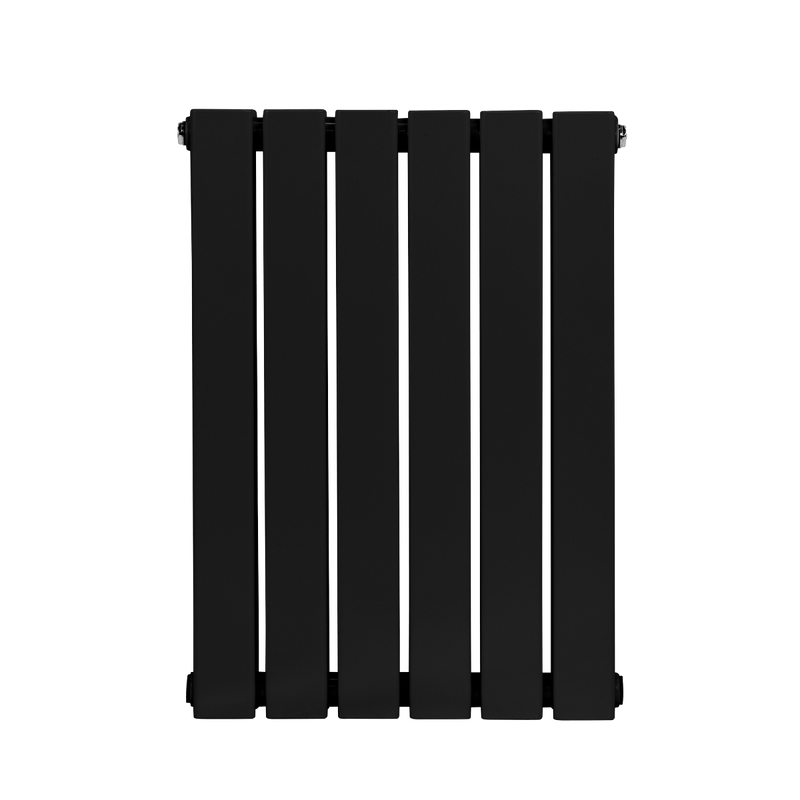 Baridi DH343 Horizontal Radiator Contemporary Double Flat Panel Design 600 x 420mm - Black - additional view 7