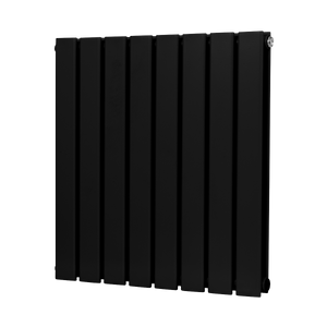 Baridi DH344 Horizontal Radiator Contemporary Double Flat Panel Design 600 x 560mm - Black - additional view 5