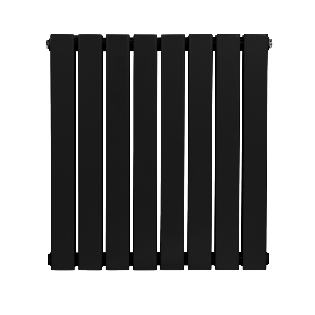 Baridi DH344 Horizontal Radiator Contemporary Double Flat Panel Design 600 x 560mm - Black - additional view 6