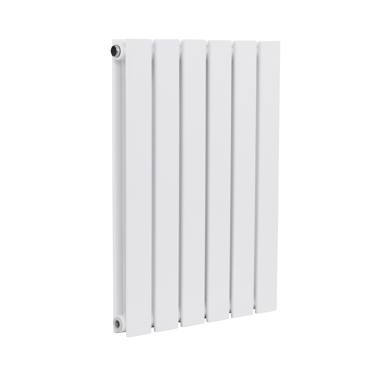 Baridi DH348 Horizontal Radiator Contemporary Double Flat Panel Design 600 x 420mm - White