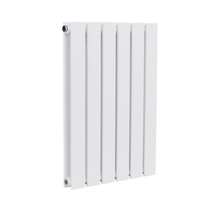 Baridi DH348 Horizontal Radiator Contemporary Double Flat Panel Design 600 x 420mm - White