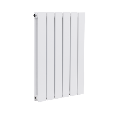 Baridi DH348 Horizontal Radiator Contemporary Double Flat Panel Design 600 x 420mm - White