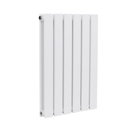 Baridi DH348 Horizontal Radiator Contemporary Double Flat Panel Design 600 x 420mm - White