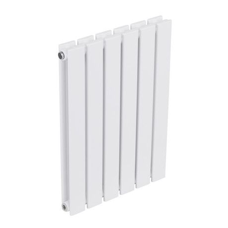 Baridi DH348 Horizontal Radiator Contemporary Double Flat Panel Design 600 x 420mm - White - additional view 2