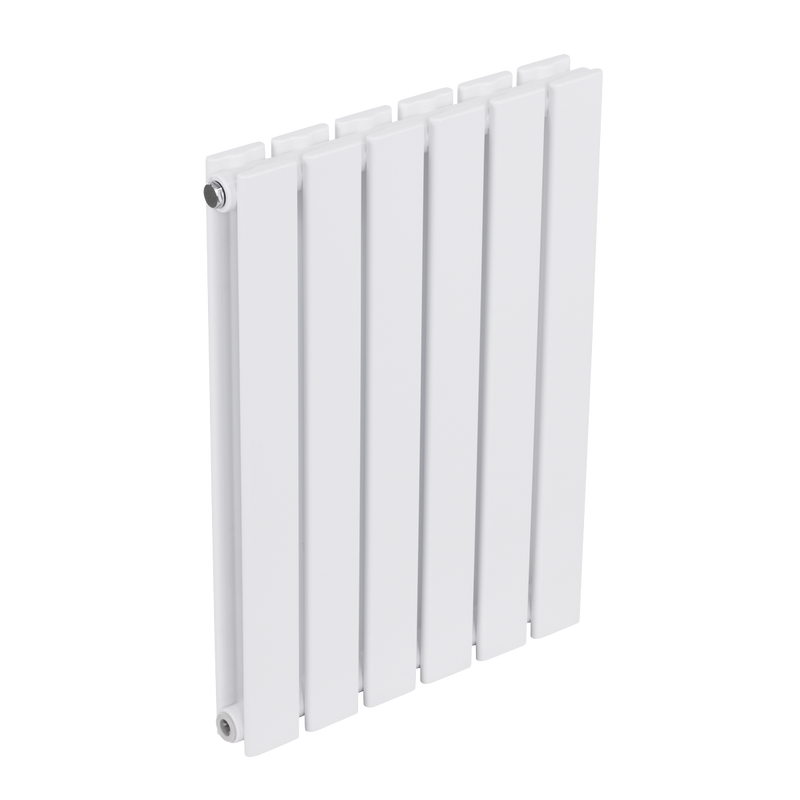 Baridi DH348 Horizontal Radiator Contemporary Double Flat Panel Design 600 x 420mm - White - additional view 2