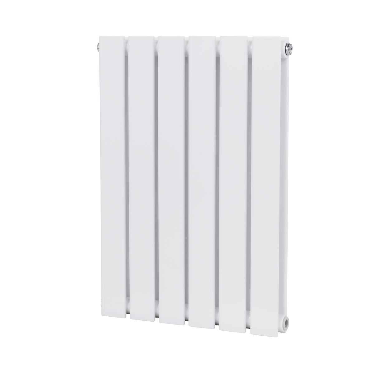 Baridi DH348 Horizontal Radiator Contemporary Double Flat Panel Design 600 x 420mm - White - additional view 7