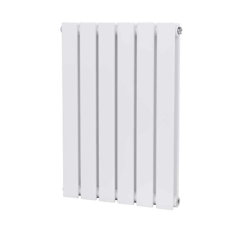 Baridi DH348 Horizontal Radiator Contemporary Double Flat Panel Design 600 x 420mm - White - additional view 7