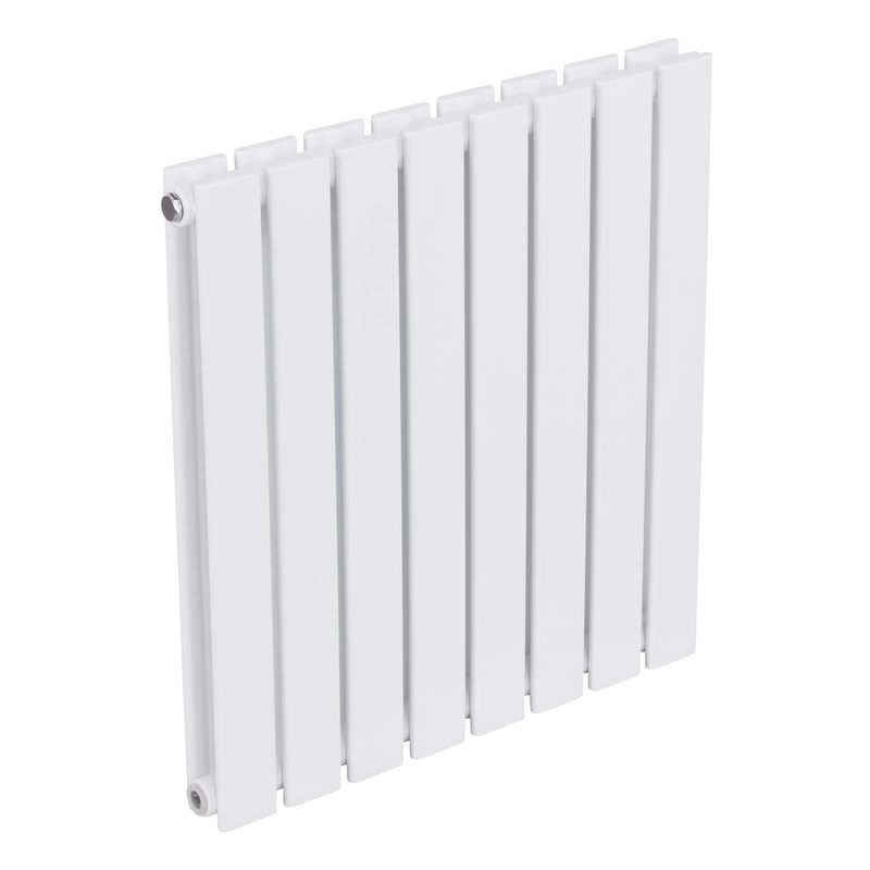 Baridi DH349 Horizontal Radiator Contemporary Double Flat Panel Design 600 x 560mm - White - additional view 6