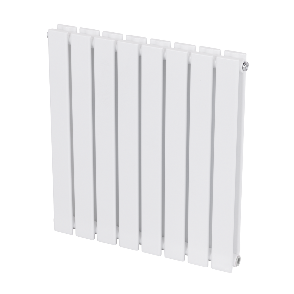 Baridi DH349 Horizontal Radiator Contemporary Double Flat Panel Design 600 x 560mm - White - additional view 10