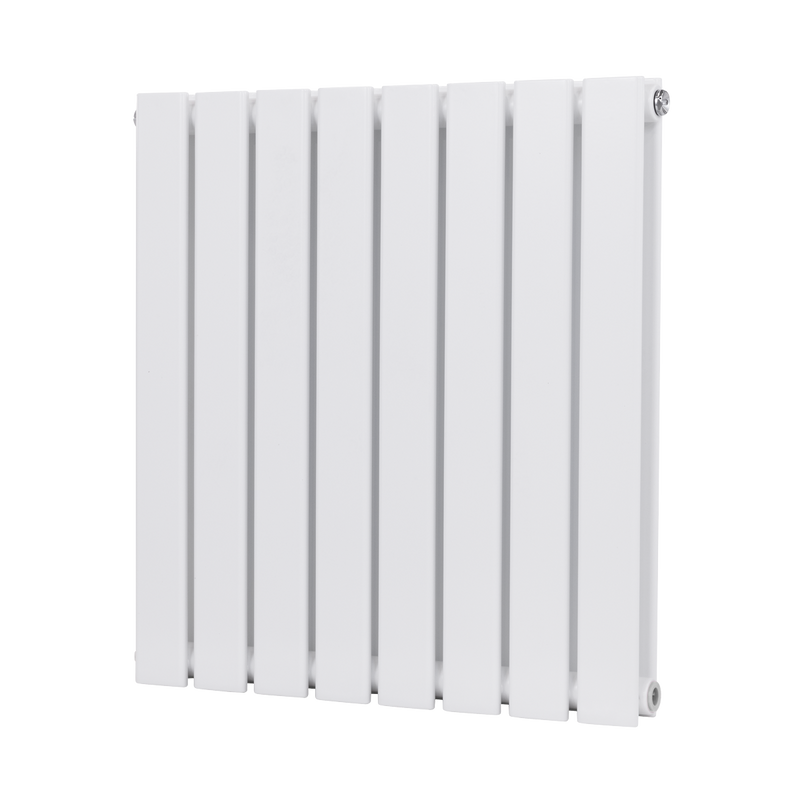 Baridi DH349 Horizontal Radiator Contemporary Double Flat Panel Design 600 x 560mm - White - additional view 3