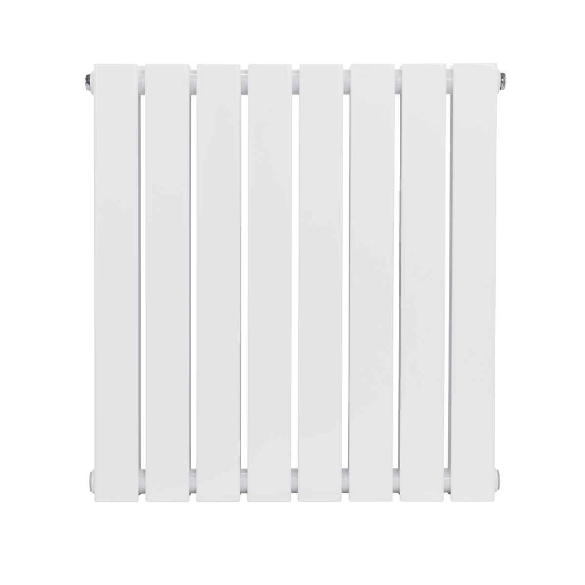 Baridi DH349 Horizontal Radiator Contemporary Double Flat Panel Design 600 x 560mm - White - additional view 4