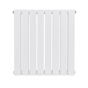Baridi DH349 Horizontal Radiator Contemporary Double Flat Panel Design 600 x 560mm - White - additional view 4
