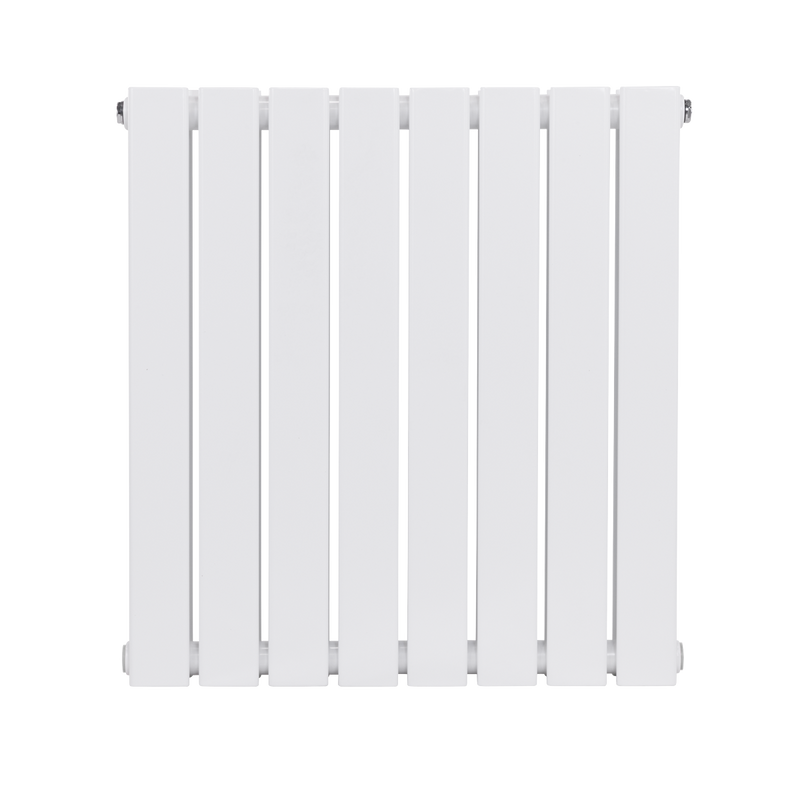 Baridi DH349 Horizontal Radiator Contemporary Double Flat Panel Design 600 x 560mm - White - additional view 4