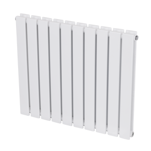 Baridi DH350 Horizontal Radiator Contemporary Double Flat Panel Design 600 x 700mm - White - additional view 7