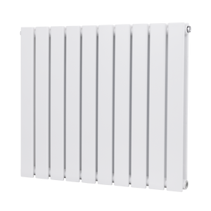 Baridi DH350 Horizontal Radiator Contemporary Double Flat Panel Design 600 x 700mm - White - additional view 3