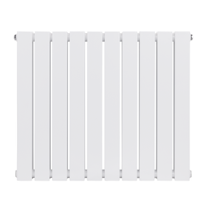 Baridi DH350 Horizontal Radiator Contemporary Double Flat Panel Design 600 x 700mm - White - additional view 4
