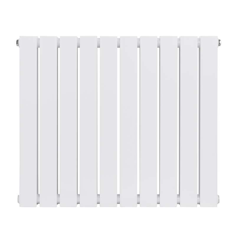 Baridi DH350 Horizontal Radiator Contemporary Double Flat Panel Design 600 x 700mm - White - additional view 4