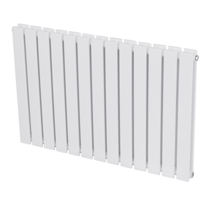 Baridi DH351 Horizontal Radiator Contemporary Double Flat Panel Design 600 x 910mm - White - additional view 6