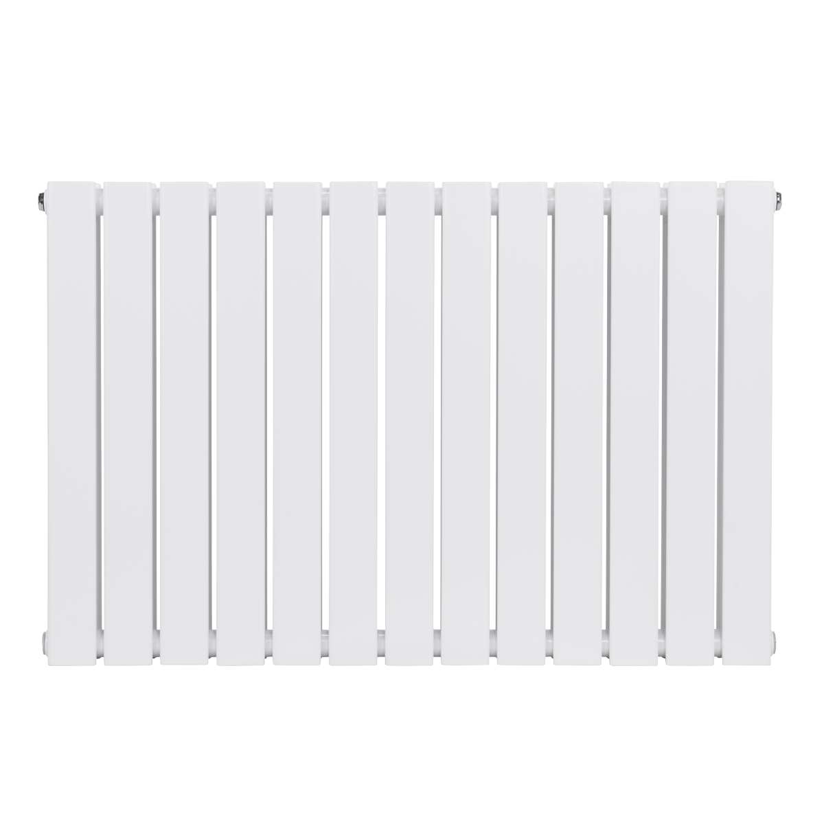 Baridi DH351 Horizontal Radiator Contemporary Double Flat Panel Design 600 x 910mm - White - additional view 9