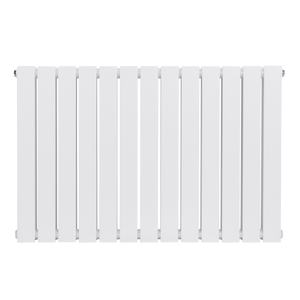 Baridi DH351 Horizontal Radiator Contemporary Double Flat Panel Design 600 x 910mm - White - additional view 9