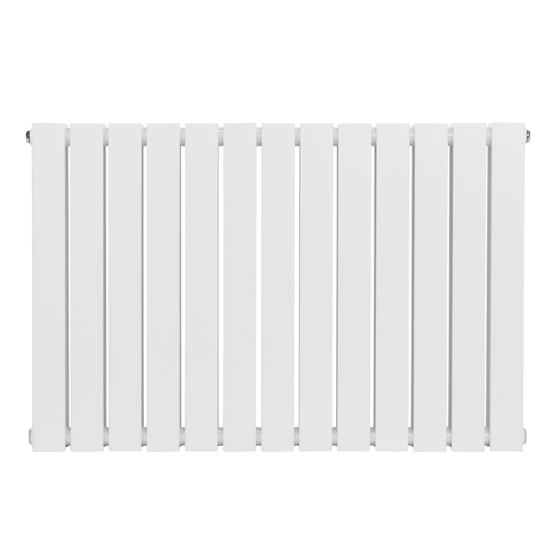 Baridi DH351 Horizontal Radiator Contemporary Double Flat Panel Design 600 x 910mm - White - additional view 9