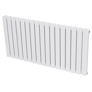 Baridi DH352 Horizontal Radiator Contemporary Double Flat Panel Design 600 x 1190mm - White - additional view 11
