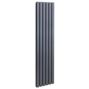 Baridi DH353 Vertical Radiator Contemporary Double Flat Panel Design 420 x 1800mm - Anthracite