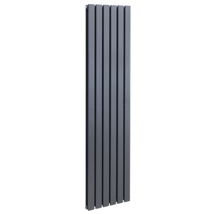 Baridi DH353 Vertical Radiator Contemporary Double Flat Panel Design 420 x 1800mm - Anthracite