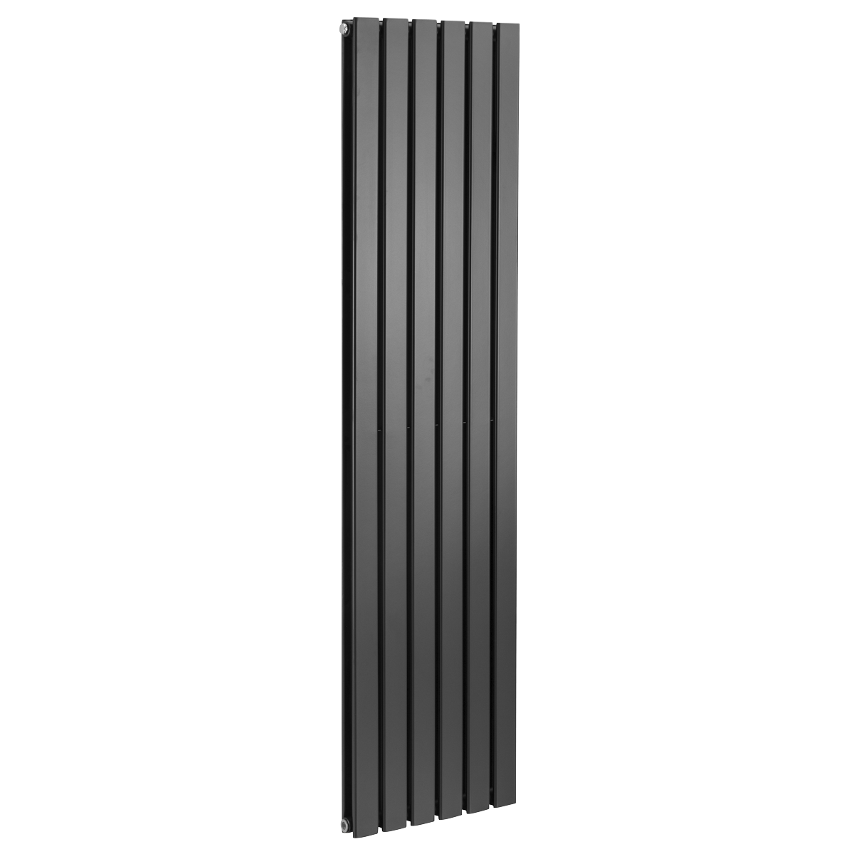 Baridi DH354 Vertical Radiator Contemporary Double Flat Panel Design 420 x 1800mm - Black