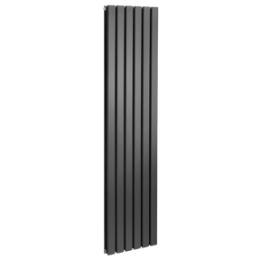 Baridi DH354 Vertical Radiator Contemporary Double Flat Panel Design 420 x 1800mm - Black