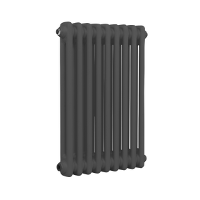 Baridi DH356 Horizontal Traditional 2 Column Radiator 600 x 427mm - Anthracite