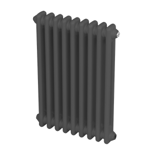 Baridi DH356 Horizontal Traditional 2 Column Radiator 600 x 427mm - Anthracite - additional view 7