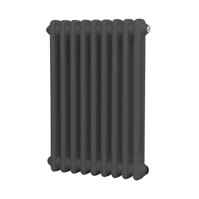 Baridi DH356 Horizontal Traditional 2 Column Radiator 600 x 427mm - Anthracite - additional view 5