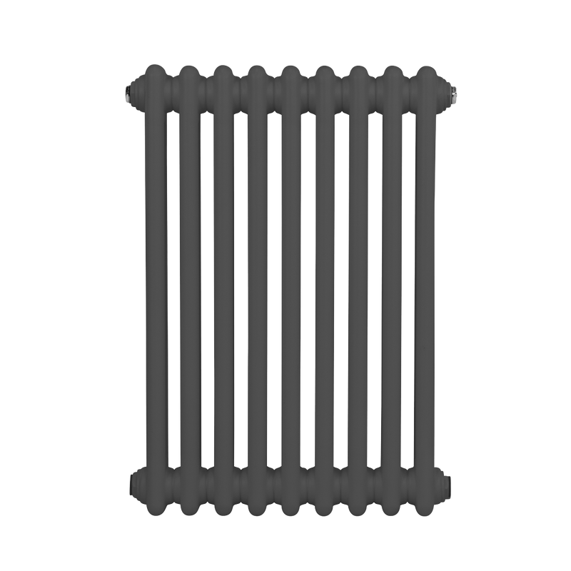 Baridi DH356 Horizontal Traditional 2 Column Radiator 600 x 427mm - Anthracite - additional view 6