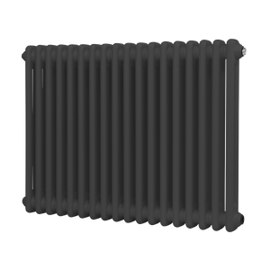 Baridi DH358 Horizontal Traditional 2 Column Radiator 600 x 832mm - Anthracite - additional view 7
