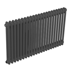 Baridi DH359 Horizontal Traditional 2 Column Radiator 600 x 1012mm - Anthracite - additional view 7
