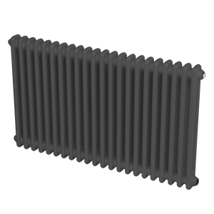 Baridi DH359 Horizontal Traditional 2 Column Radiator 600 x 1012mm - Anthracite - additional view 8