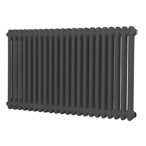 Baridi DH359 Horizontal Traditional 2 Column Radiator 600 x 1012mm - Anthracite - additional view 5