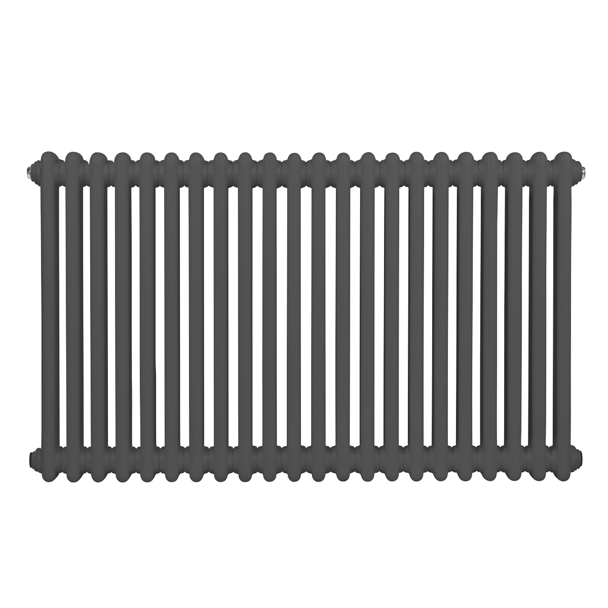 Baridi DH359 Horizontal Traditional 2 Column Radiator 600 x 1012mm - Anthracite - additional view 10