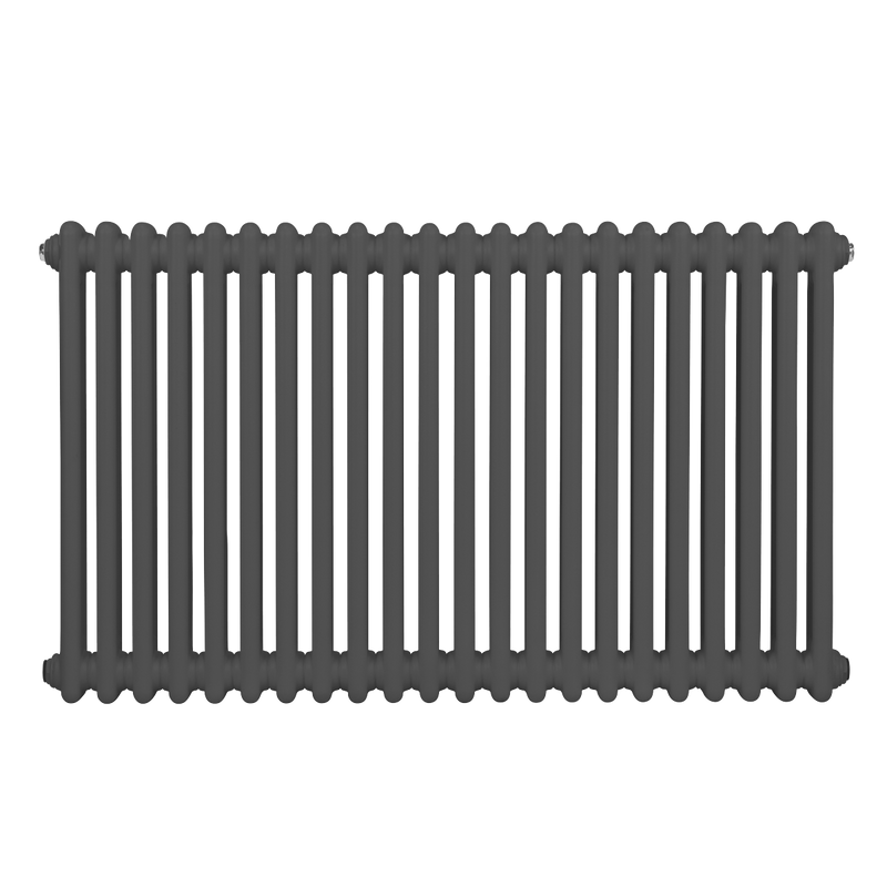 Baridi DH359 Horizontal Traditional 2 Column Radiator 600 x 1012mm - Anthracite - additional view 10