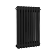 Baridi DH361 Horizontal Traditional 2 Column Radiator 600 x 427mm - Black